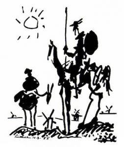 Don Quixote fights a NYC parking ticket
