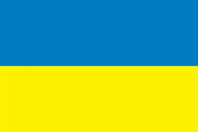 Ukraine Flag still flies