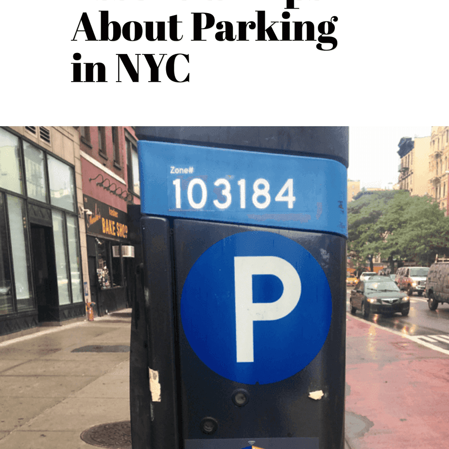 7 Things You Need To Know About Meter Parking NYC